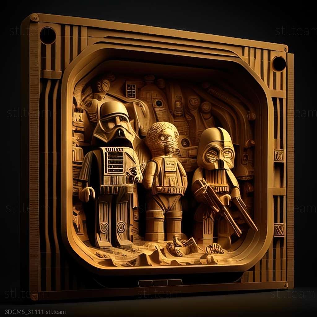 Lego star wars 3d models 2025
